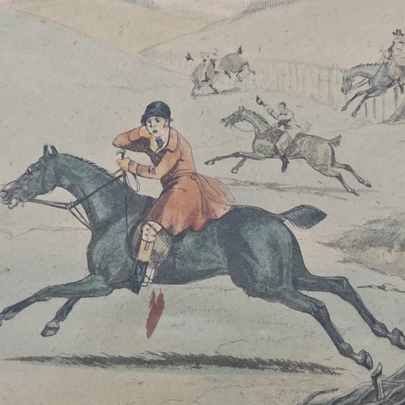 Antique Equestrian Art Print By Henry Alkin - Picture 5 of 10